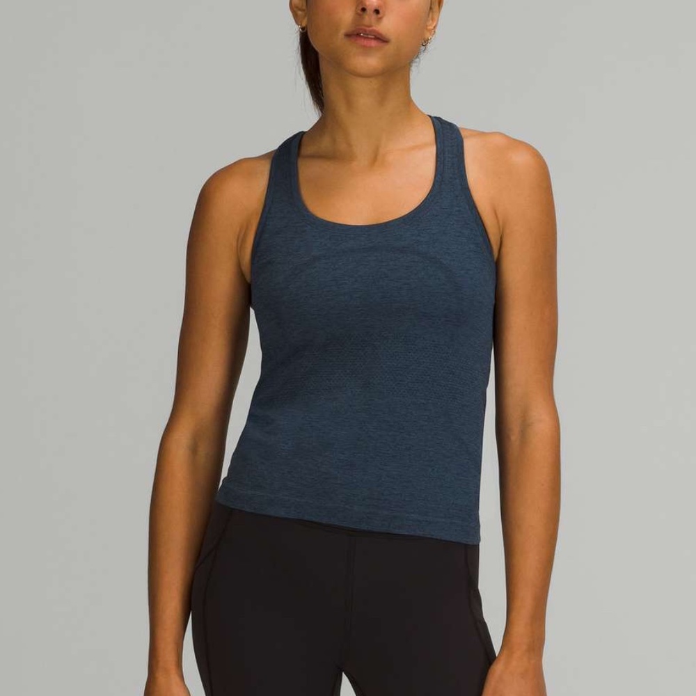 Lululemon Swiftly Tech Tank Top 2.0 *RACE LENGTH - True Navy/Iron Blue